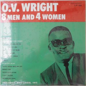 ■新品■O.V. Wright O.V. ライト/8 men and 4 women(LP)｜backpagerecords