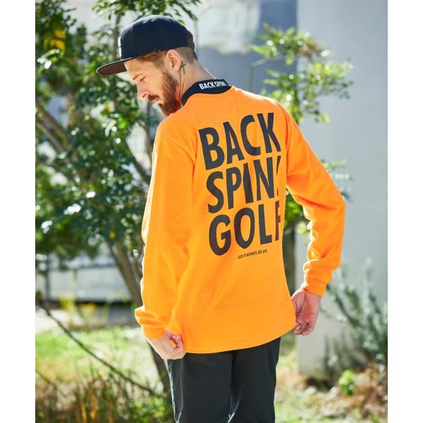 BACKSPIN! バックスピン ロングTシャツ 長袖 薄手 ゆったり ロンT Tシャツ 重ね着