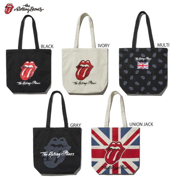 The Rolling Stones ローリングストーンズ キャンバス トート バッグ ストーンズ ...