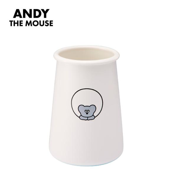 キッチンツールスタンド ホーロー 通販 ねずみのANDY グッズ ホーローツールスタンド 琺瑯 キッ...