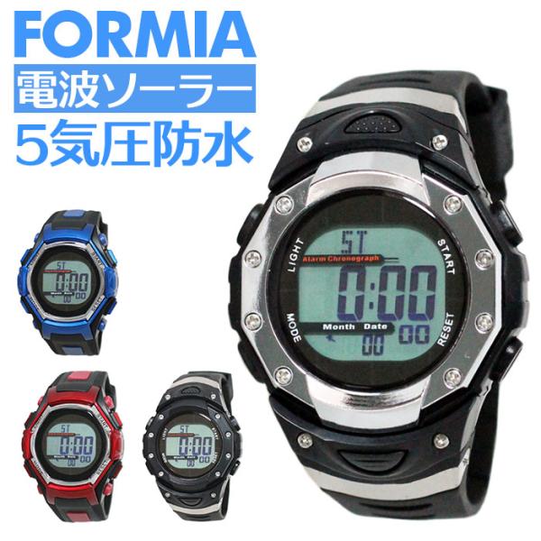 腕時計 通販腕時計 メンズ デジタル デジタルウオッチ リストウオッチ 時計 腕 ソーラー 電波 防...