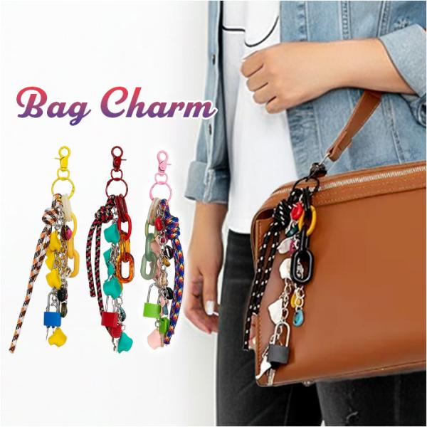 バッグチャーム パラコード 通販 ストラップ キーチャーム キーホルダー キーリング バッグ 鍵 チ...