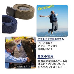 ベルト メンズ レディース おしゃれ カジュア...の詳細画像2