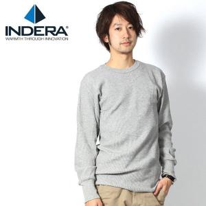 インデラミルズ INDERA サーマル 100%コットン インデラ Tシャツ 定番 ロング サーマル