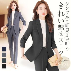 パンツスーツ レディース ストライプ 通販 スーツ セットアップ