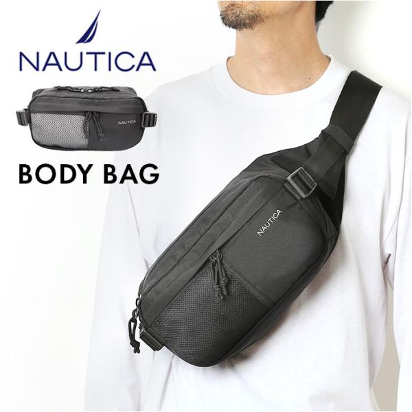 NAUTICA ノーティカ ボディバッグ 370-7000 通販 ボディバック ボディーバッグ ウエ...