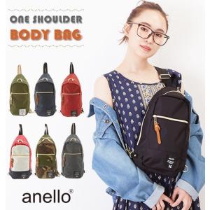 ボディバッグ アネロ ボディバッグ レディース anello おしゃれ 黒 アネロ ボディーバッグ ショルダーバッグ ワンショルダー ポリキャンバス
