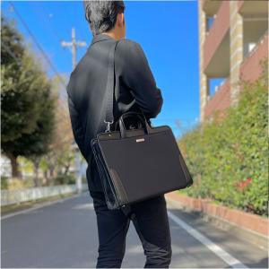 ビジネスバッグ 通販ビジネスバッグ メンズ ブランド baggex 鋼 ブリーフケース おしゃれ ナイロン b4 2way ショルダーバッグ 日本製 ブラック 黒 通勤 出張 営｜backyard