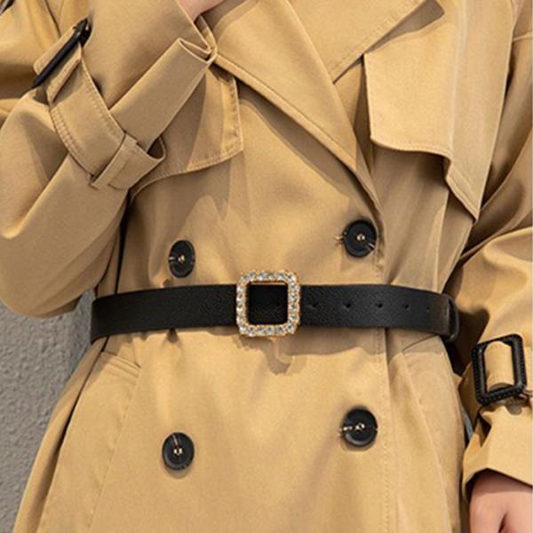 ベルト レディース おしゃれ 通販 きれいめ オフィス ウィメンズ 婦人 フェイクレザー 合皮 ウエ...