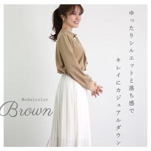 ボウタイ 通販ボウタイ ブラウス 長袖 レディ...の詳細画像5