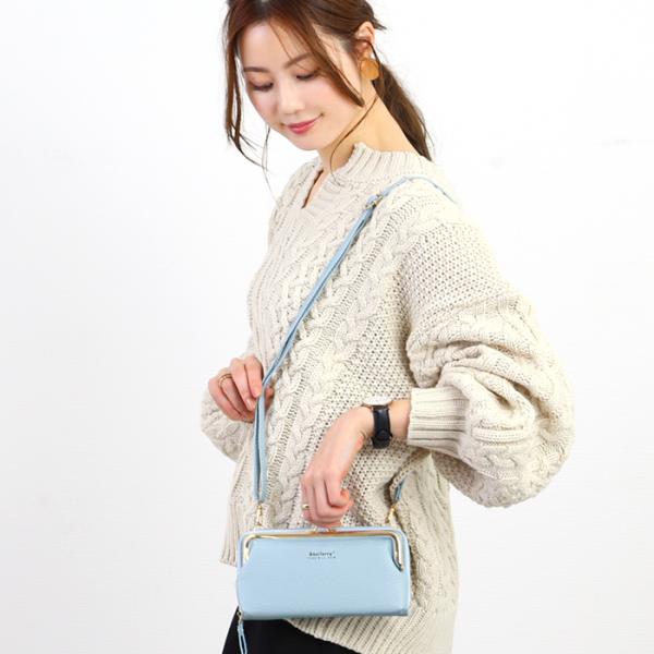 お財布ショルダー 通販お財布ショルダー レディース スマホポーチ お財布ショルダーバッグ スマホショ...