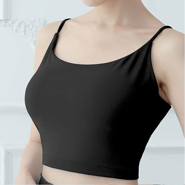 ヨガウェア 通販ヨガウェア トップス カップ付 キャミソール ブラトップ インナー タンクトップ フ...