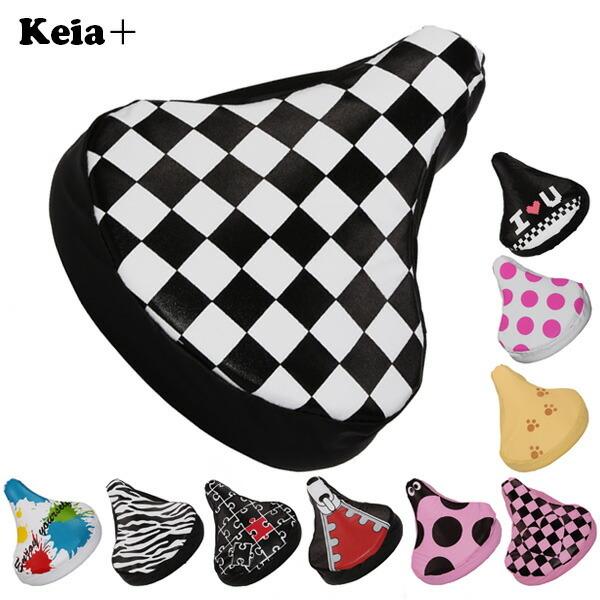 サドルカバー 防水 クッション おしゃれ 自転車 サドル カバー 定番 はっ水 撥水 丈夫 かわいい...