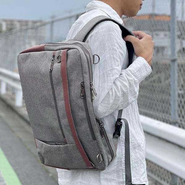 ビジネスリュック メンズ 通販 レディース 3way 大容量 大きめ 軽量 多機能 デイパック リュ...