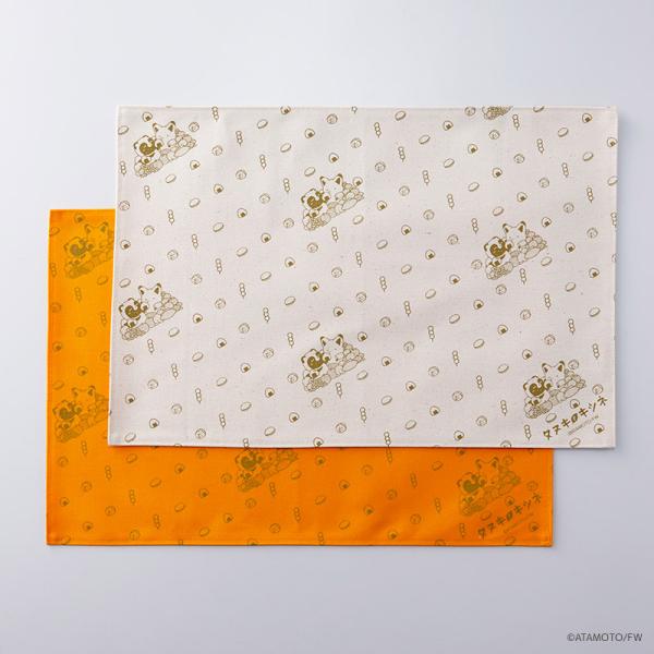 タヌキとキツネ グッズ 通販 満腹なタヌキとキツネ ランチョンマット テーブルマット ランチマット ...