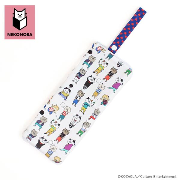 グッズ NEKONOBA グッズ 通販 ネコノバ 折りたたみ傘ケース ポーチ 縦型 折り畳み傘ケース...