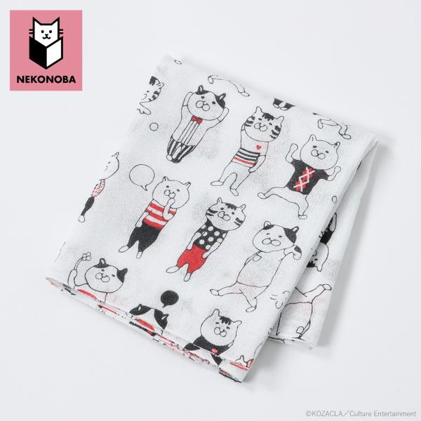グッズ NEKONOBA グッズ 通販 日本製 手ぬぐい ガーゼ ガーゼ手ぬぐい 手拭い てぬぐい ...