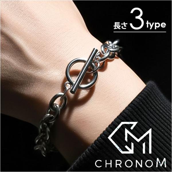 ブレスレット CHRONOM ブレスレット チェーン 通販 ステンレスブレスレット チェーンブレスレ...
