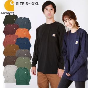 カーハート ロンT メンズ 通販 Tシャツ 長袖 ブランド carhartt ストリート ロンティー 大きい 長袖Tシャツ トップス? USサイズ ワークウェア?