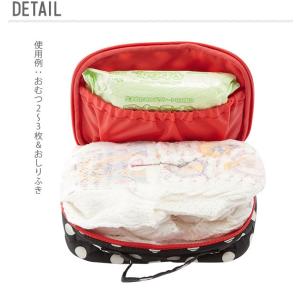 おむつポーチ おしゃれ ハンナフラ かわいい ...の詳細画像2