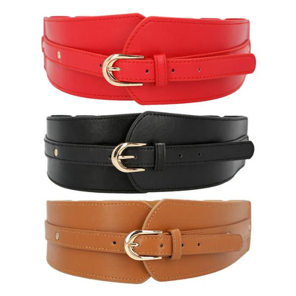 ベルト レディース 太 通販 幅広 太い 秋冬 冬服 秋 冬 秋服 秋色 プチプラ おしゃれ オシャ...