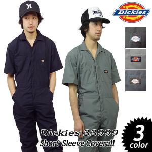 ディッキーズ つなぎ 半袖 カバーオール おすすめ ファッション 定番 メンズ 33999 デッキーズ Dickies 作業着 ツナギ｜backyard