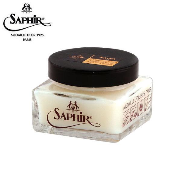 サフィール スペシャル ナッパ デリケートクリーム SAPHIR 靴ケア用品 定番 無色 保革剤 ツ...