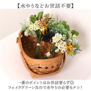 造花 花束 通販 花 葉っぱ アーティフィシャ...の詳細画像2