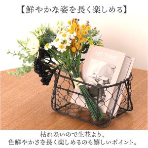 造花 花束 通販 花 葉っぱ アーティフィシャ...の詳細画像3