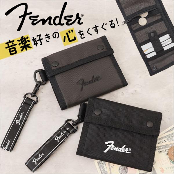 財布 Fender 財布 フェンダー 950-6070 通販 二つ折り財布 2つ折り財布 ナイロンウ...