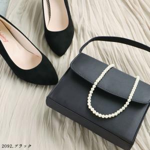 大きめ 通販大きめ フォーマルバッグ 葬儀 好...の詳細画像2