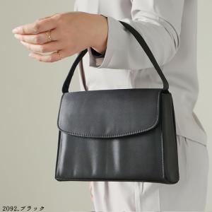大きめ 通販大きめ フォーマルバッグ 葬儀 好...の詳細画像3