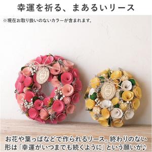 リース 玄関 SS 通販 ワンカラーリース フ...の詳細画像2