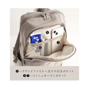 アネロ 通販アネロ リュック 10ポケット レ...の詳細画像5