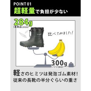 レインブーツ メンズ ショートブーツ スノーブ...の詳細画像5