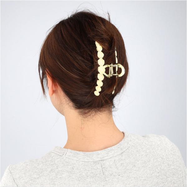 ヘアクリップ ミニ 通販 大きめ バレッタ ヘアアレンジ ヘアスタイリング バンス まとめ髪 髪型 ...