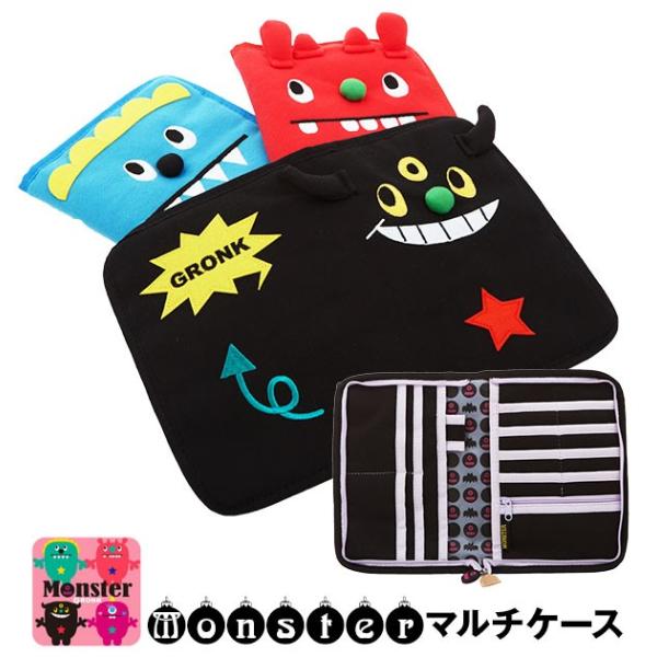 マルチケース 母子手帳 通帳 ニックナック ファスナー 母子手帳ケース 通帳ケース 通帳入れ ラウン...