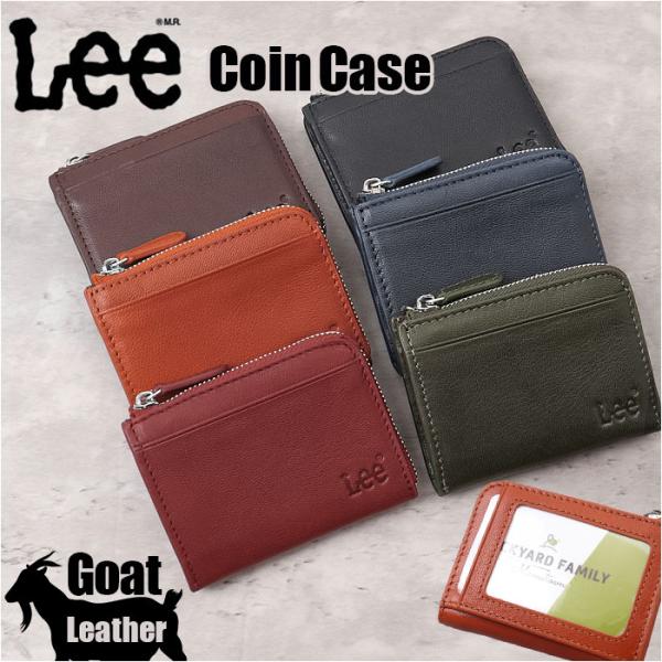 リー Lee リー 財布 パスケース付き 通販 小銭入れ メンズ さいふ コインケース 革財布 ブラ...