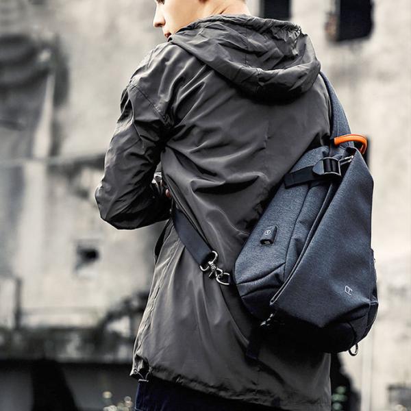 ボディバッグ メンズ 通販 かっこいい おしゃれ ワンショルダー usbポート 斜めがけ 大容量 肩...