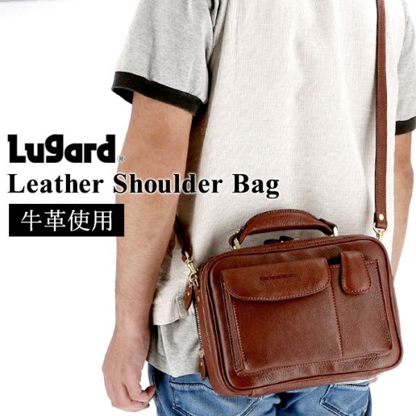 ショルダーバッグ メンズ 革 通販 斜めがけ かっこいい 40代 30代 本革 小さめ 2way 手...