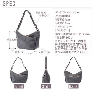 ショルダーバッグ レディース メンズ 軽い 軽...の詳細画像1