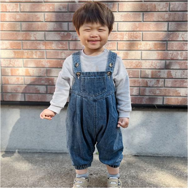 ベビーオーバーオール 通販ベビーオーバーオール ベビー服 サロペット 赤ちゃん 服 男の子 おとこの...
