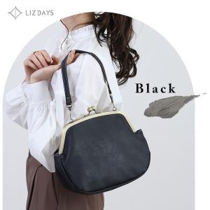 リズデイズ LIZDAYS がま口バッグ レト...の詳細画像2