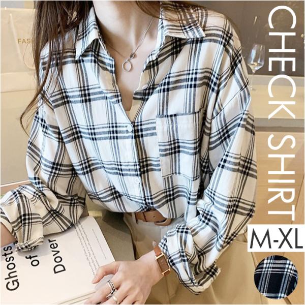 シャツブラウス チェック柄 レディース 通販 シャツ ブラウス レディースシャツ レディースブラウス...