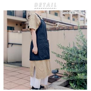 エプロン 撥水 作業 通販 H型 レディース ...の詳細画像1