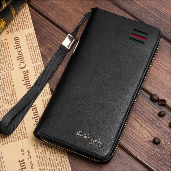 長財布 メンズ 通販 レディース 布 スモールハンドバッグ ラウンドファスナー ロングウォレット 大...