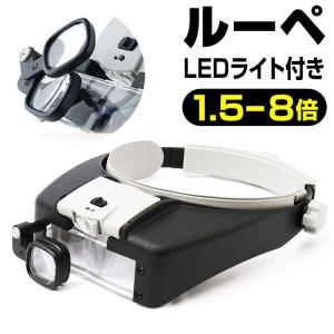 エンジニア(ENGINEER) メガネルーペ2.3倍 SL-102 メガネ型/レッド