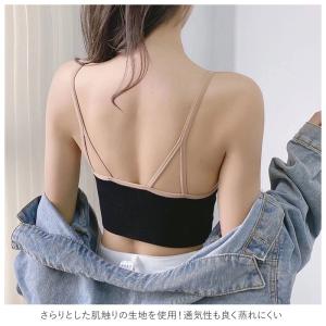 スポーツブラ 前開き 通販 ブラジャー ノンワ...の詳細画像4