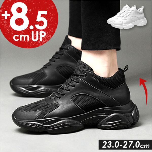 シークレットシューズ スニーカー メンズ 通販 インヒールスニーカー インヒール シークレット シュ...