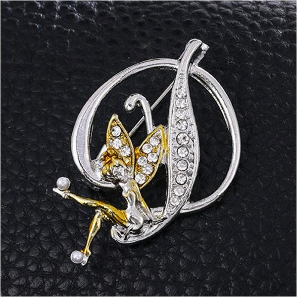 ブローチ 通販ブローチ おしゃれ イニシャルブローチ チャーム イニシャル ピンバッジ アクセサリー...